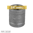 3/8 in. Black Coupling