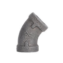 1/4 in. Black 45 Degree Elbow