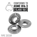 1 in. Black Mini Flange