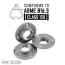 1 in. Black Mini Flange