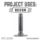 3/4 in. Black Mini Flange