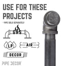 1 in. Black Plug