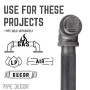 2 in. Black Plug
