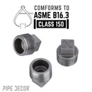 3/4 in. Black Plug