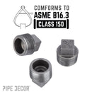 3/4 in. Black Plug