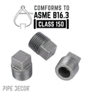 3/8 in. Black Plug
