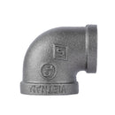 1 in. x 3/4 in. Black Reducing Elbow