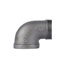 2 in. Black 90 Degree Street Elbow