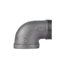 2 in. Black 90 Degree Street Elbow
