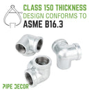 1/2 in. Galvanized Side Outlet Elbow