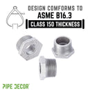 2 in. x 1 1/4 in. Galvanized Iron Bushing