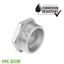 2 in. x 1 1/4 in. Galvanized Iron Bushing