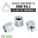 1 1/4 in. Galvanized Iron Coupling