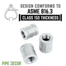1/4 in. Galvanized Iron Coupling