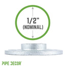 1/2 in. Galvanized Iron Floor Flange