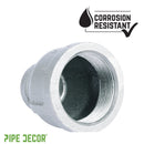 2 in. x 3/4 Galvanized Iron Reducing Coupling