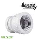 3/4 in. x 1/2 in. Galvanized Iron Reducing Coupling