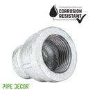 1/4 in. x 1/8 in. Galvanized Iron Reducing Coupling