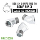 3/4 in. Galvanized Iron 45 Degree Street Elbow
