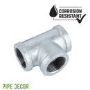 2 in. Galvanized Iron Tee