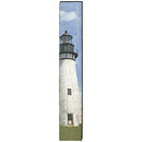 Amelia Island Lighthouse Home Decor Art Print on Real Wood