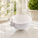 Porcelain Climbing Bunny Candy / Dip Bowl