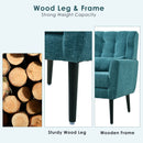 Modern Accent Chair Upholstered Foam Filled Living Room Chairs Comfy Reading Chair Mid-Century Modern Chair With Fabric Lounge Arm Chairs Armchair For Living Room Bedroom
