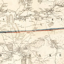 Vintage Map of Rensselaer County, New York 1854