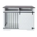 WF005-WH,The dog cage has a large space