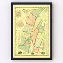 Vintage Map of Blair County, Pennsylvania 1859
