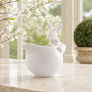 Porcelain Climbing Bunny Creamer