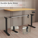 Electric Height Adjustable Standing Desk 55x24 Memory Preset