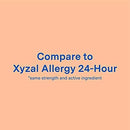 Curist Generic Levocetirizine Dihydrochloride 5mg Bulk (270 Tablets), Allergy Pills, 24 Hour Allergy Relief - Allergy Medicine (3 Packs of 90 Tablets)