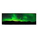 Northern Lights Landscape Home Decor Art Print on Real Wood