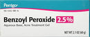 Perrigo 2.5% Benzoyl Peroxide Acne Treatment Gel 60gm Tube