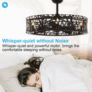 32" Farmhouse DC Motor Downrod Mount Reversible Ceiling Fan with Lighting and Remote Control