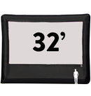 Elite Outdoor Movies Platinum 32' Inflatable Screen
