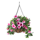 Artificial Hanging Basket – Petunia Flowering – UV Resistant