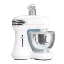 White Mixer Ornament