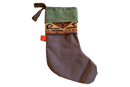 Antique Rug Fragment Stocking Green