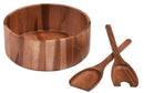 Large Salad Bowl with Servers - 327B3