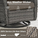 Comfortable Outdoor Swivel Rocker Patio Chairs Set