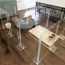 Clear Pet Playpen, 32" High with Door