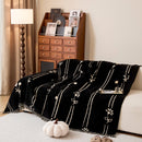 Chenille Jacquard Sofa Throw Cover with Tassel Soft Thick Couch Protector Blanket