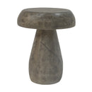 MGO Mushroom Side Table,Wood-like texture, Natural Color