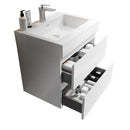 Alice - Bathroom Vanity With Large Storage, Sink, Wall Mounted