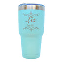 Stainless Steel Personalized Tumbler | 30 oz | Customizable | RCK Creations & More
