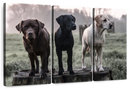 Labrador Dogs Wall Art