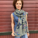 Printed Chiffon Scarf - 3300