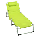 3-in-1 Heavy Duty Tanning Chair with Face Hole Adjustable 5-Position Folding Chaise Lounge Chairs for Outside Portable Lay Flat Beach Lounge Chair for Outdoor Sunbathing Patio Pool Lawn Camping Deck P